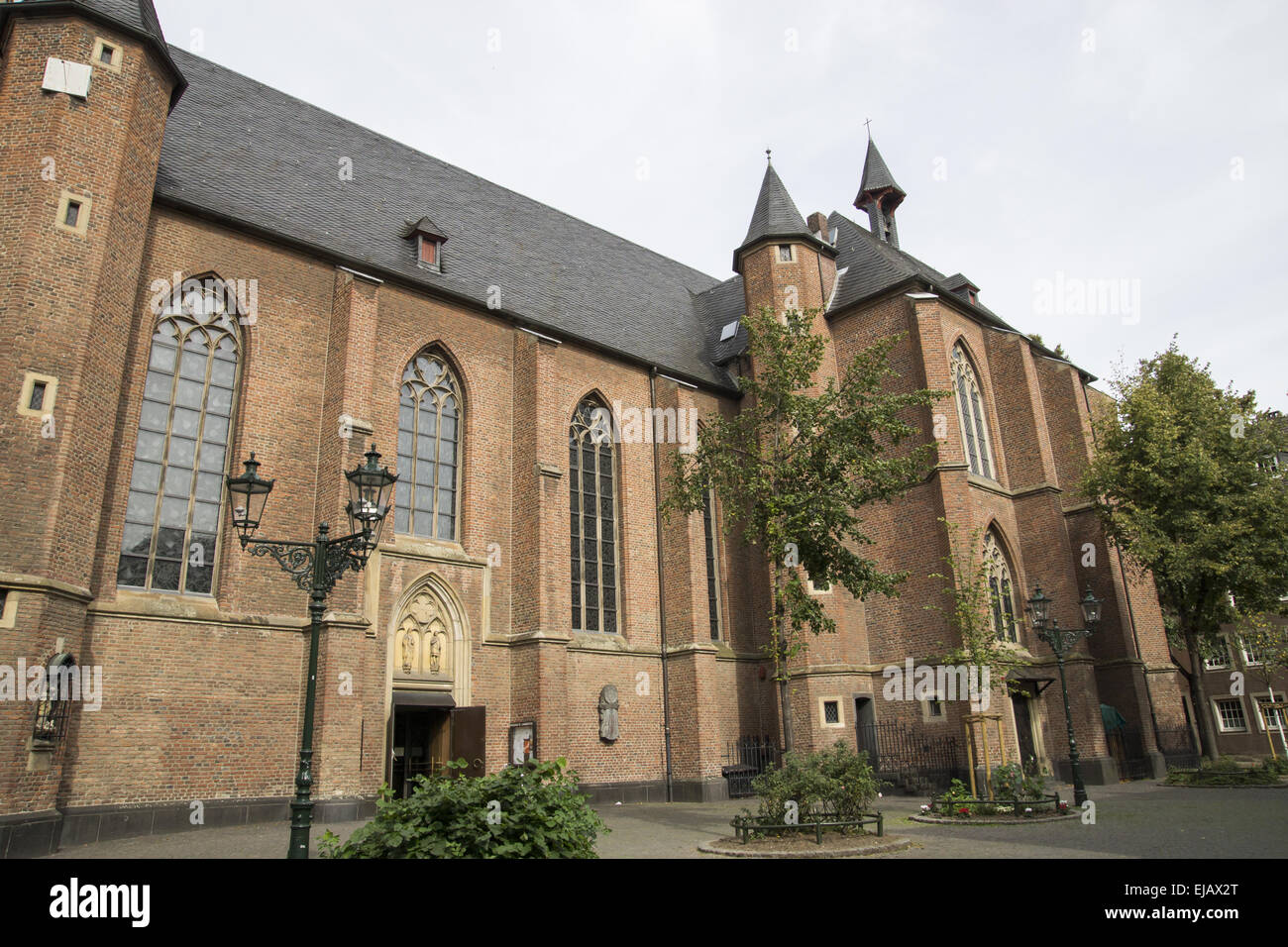Lambertus Chiesa a Duesseldorf in Germania Foto Stock