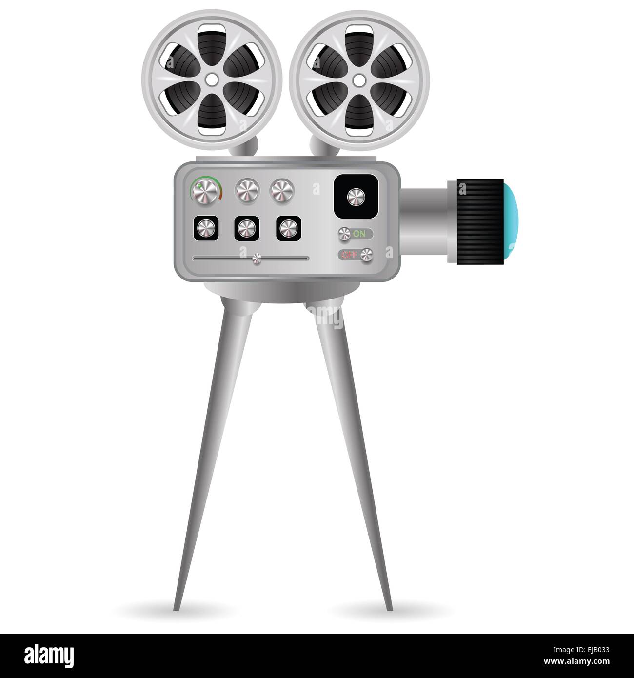 Proiettore di film Foto Stock