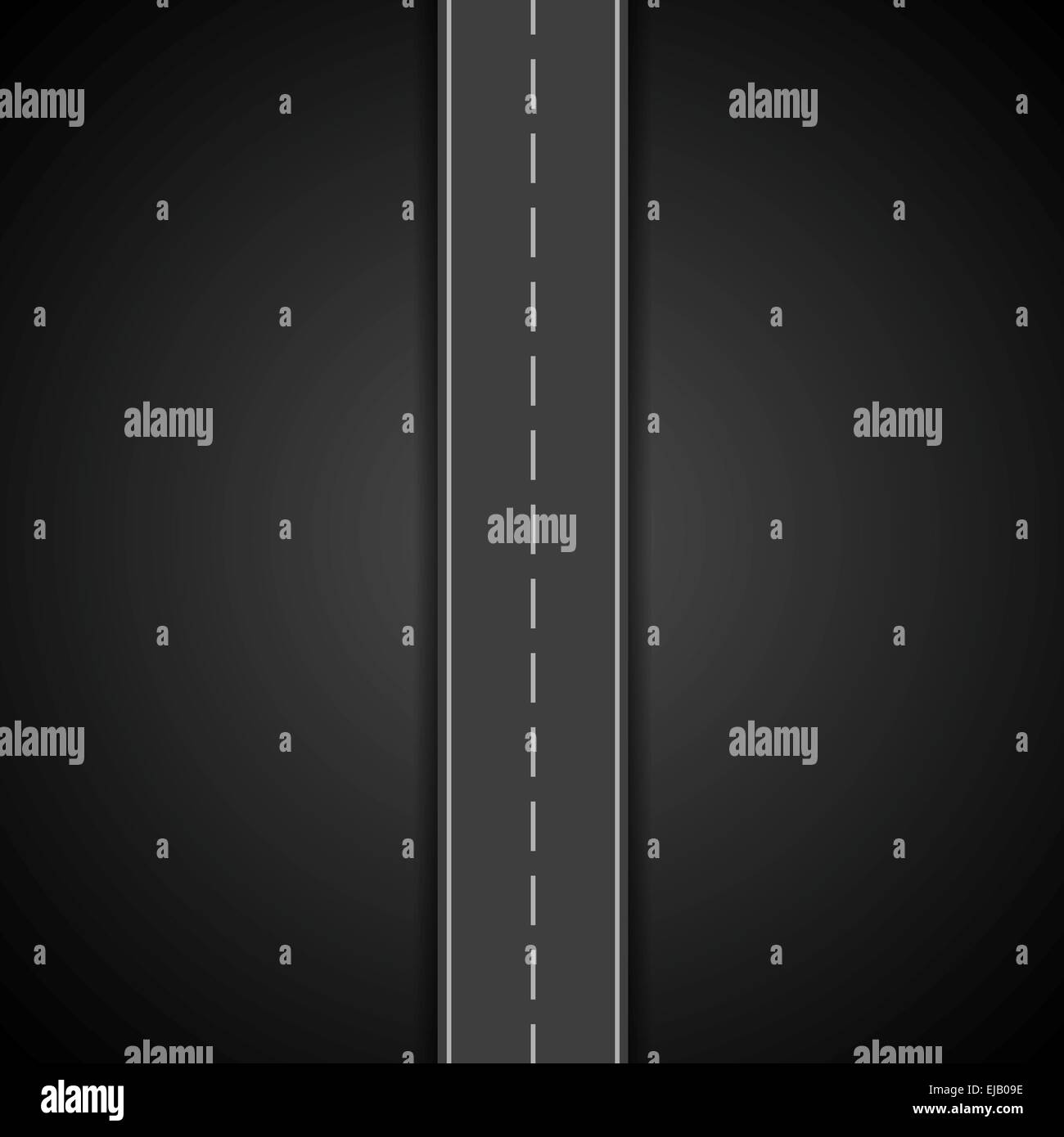 Dark road design infographics Foto Stock