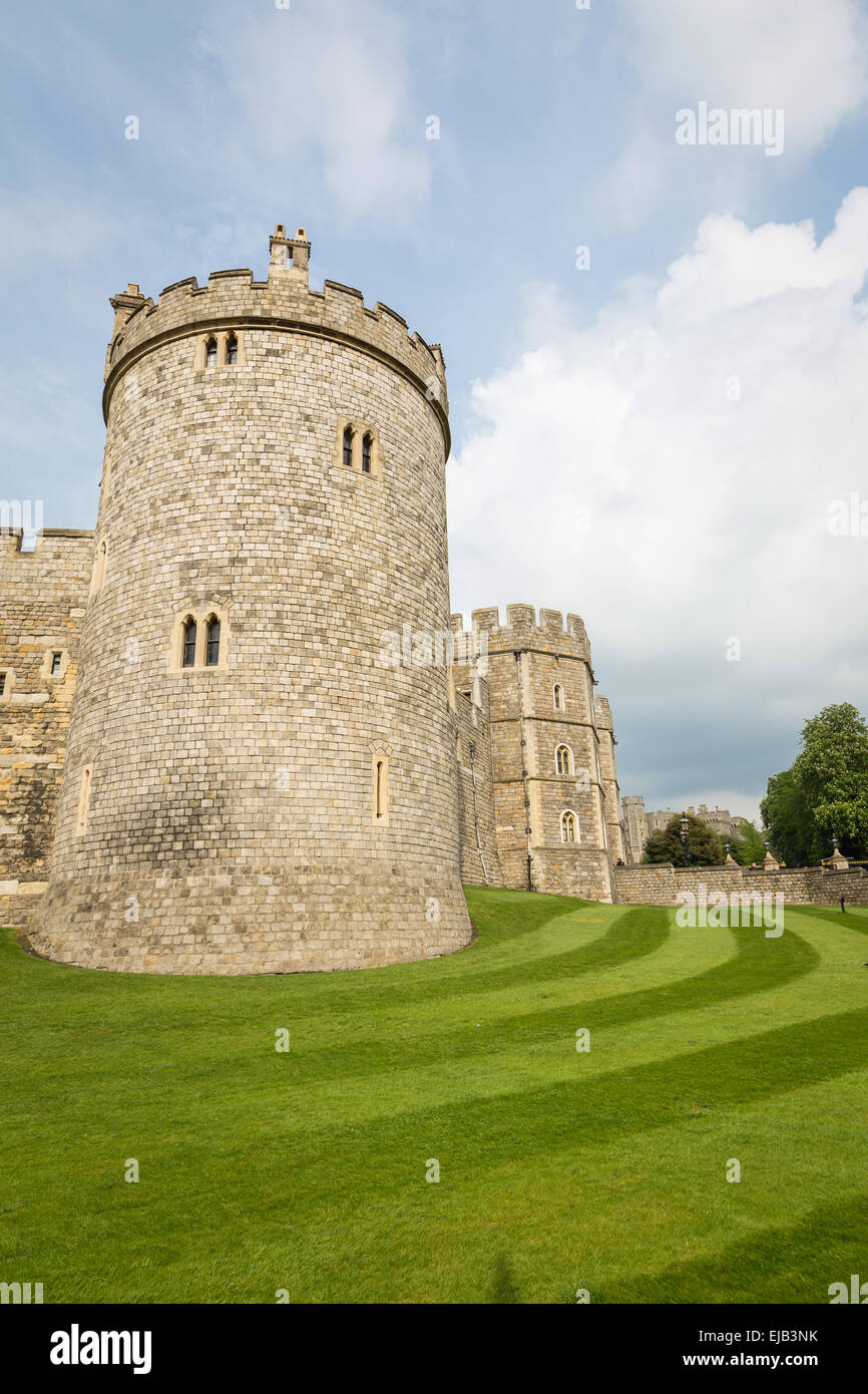 Il castello di Windsor tourist England Regno Unito Regno Unito Foto Stock