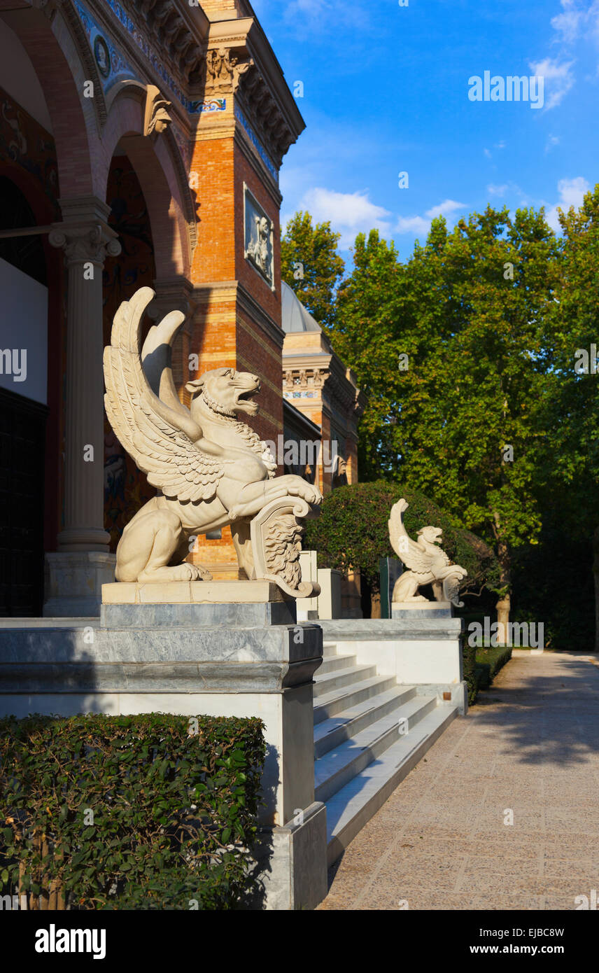 Palazzo al Parco del Retiro - Madrid Foto Stock