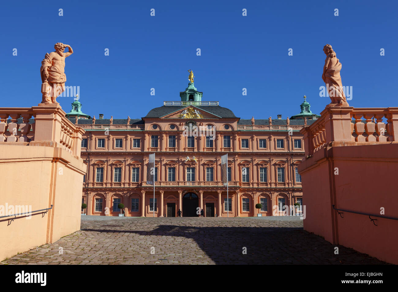 Palazzo Residenz Rastatt Foto Stock