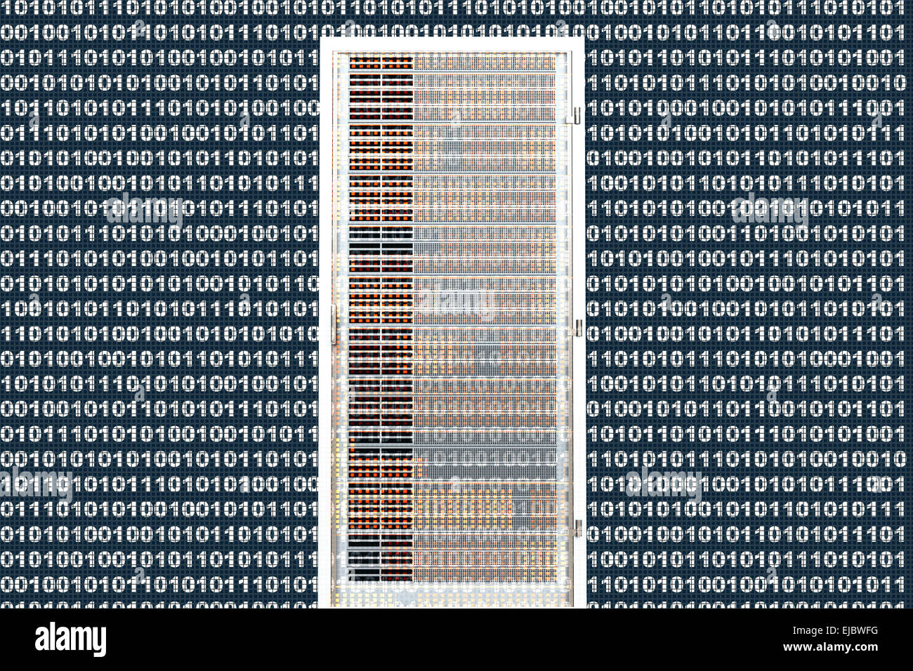 Codice lato server Foto Stock