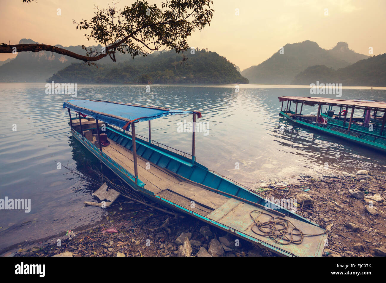 Lago di Bona Foto Stock