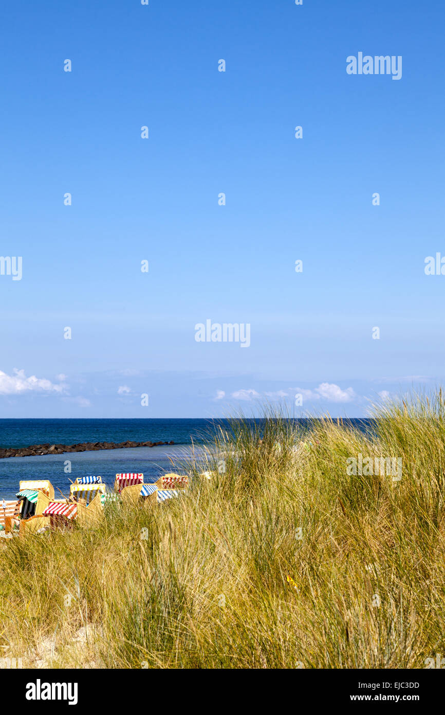 Il Mar Baltico in Wustrow Foto Stock