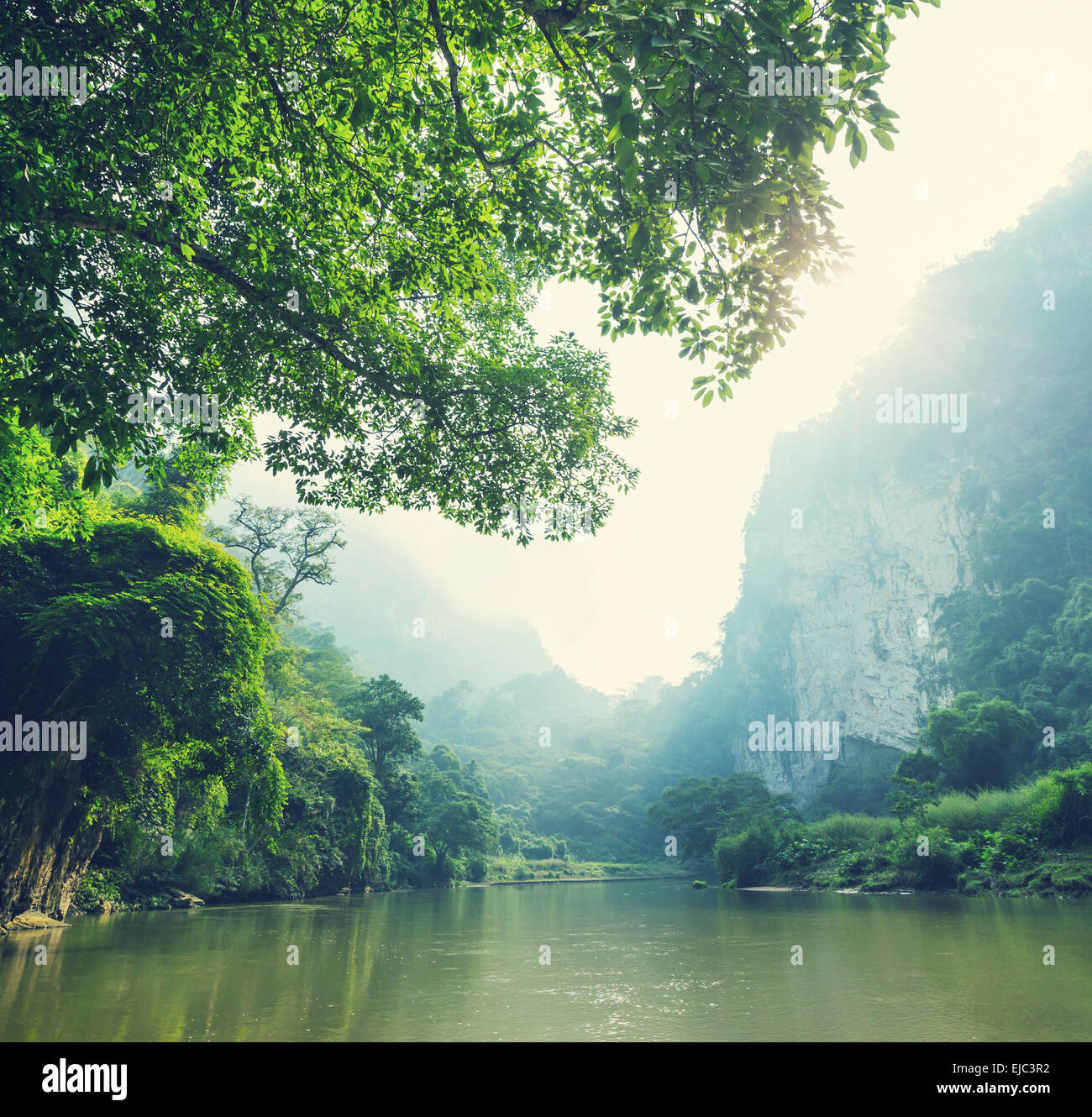 Lago di Bona Foto Stock