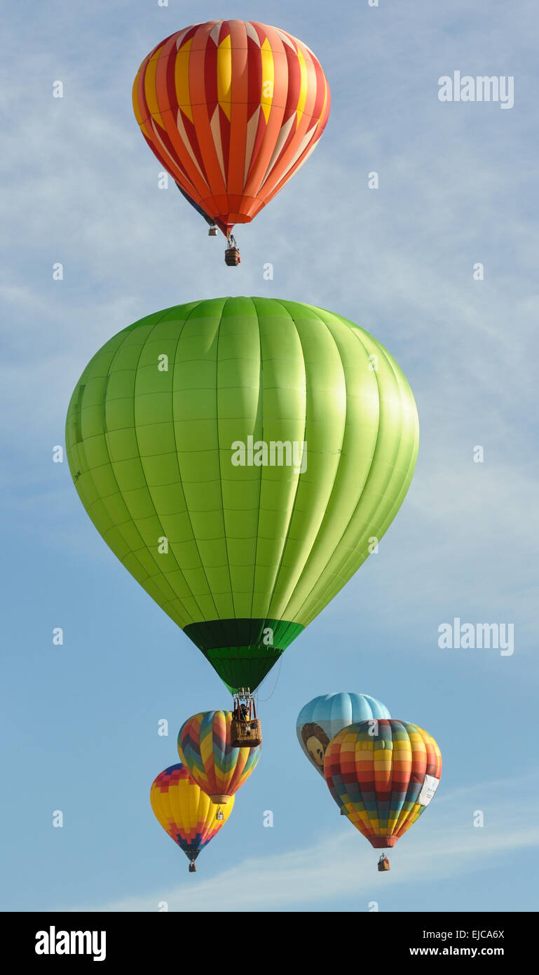 Grande Reno Balloon Race Foto Stock