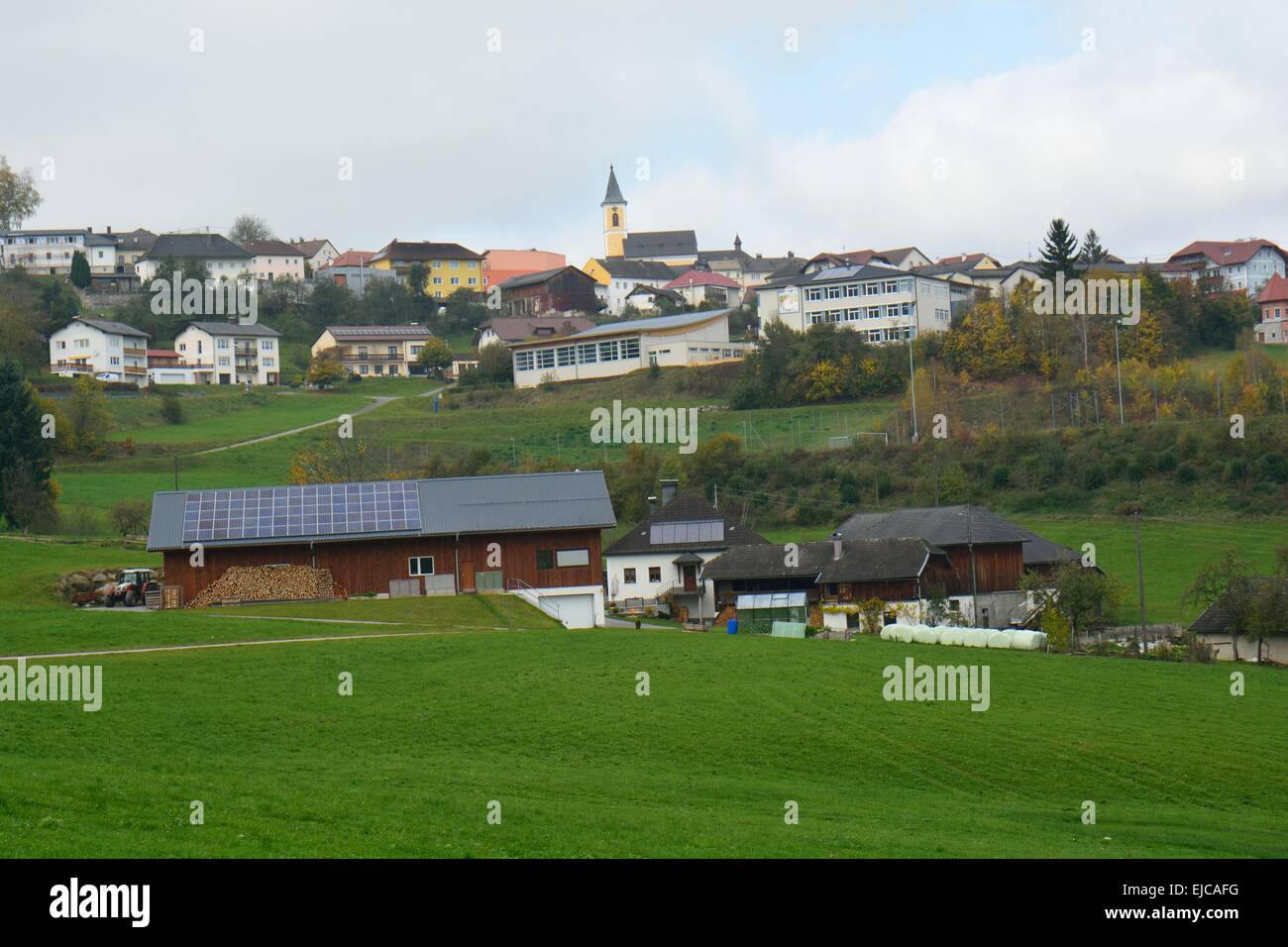Comunità rurale Peilstein in Austria Superiore Foto Stock