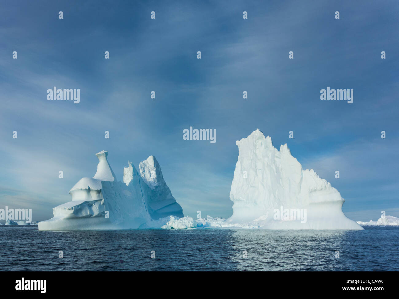 Iceberg, Pleneau Bay, Antartide Foto Stock