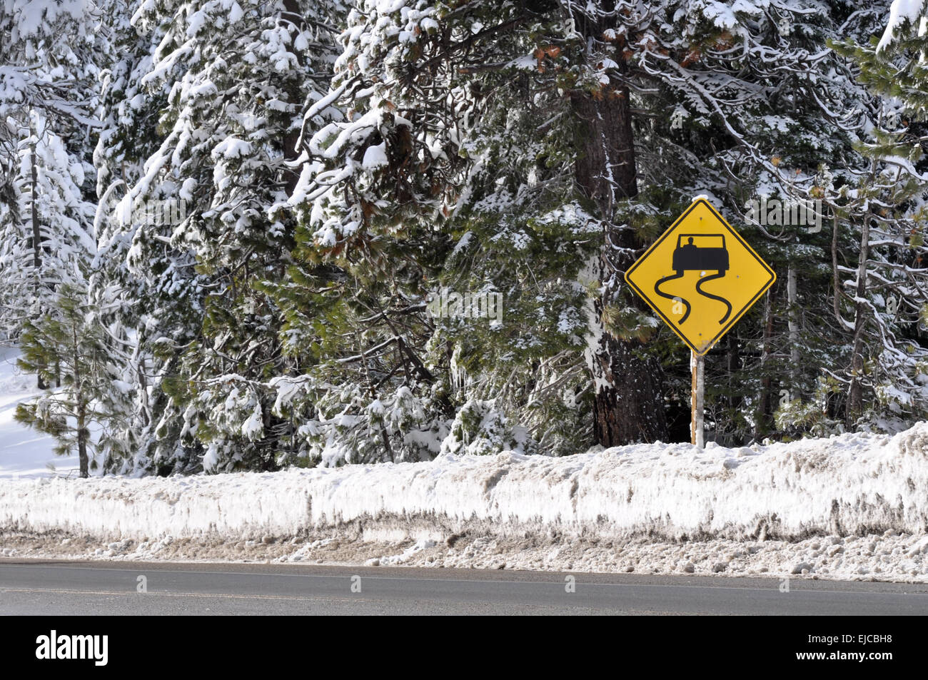 Allarme tempesta firmare Foto Stock