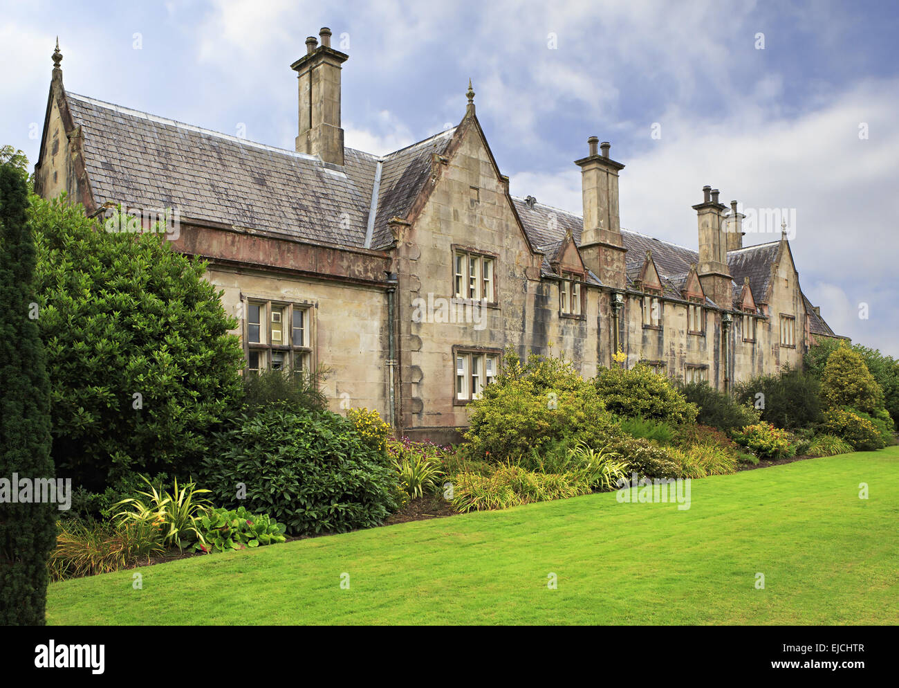 Muckross House nel Parco Nazionale di Killarney. Foto Stock
