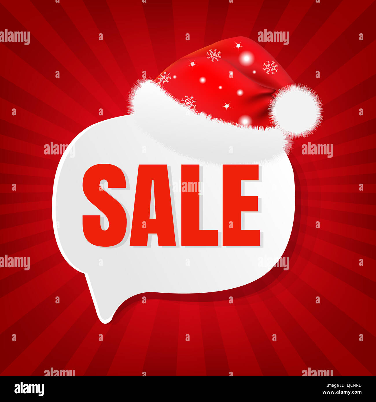 Natale Vendita banner Foto Stock