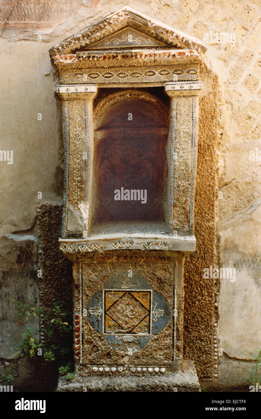 Casa altare Foto Stock
