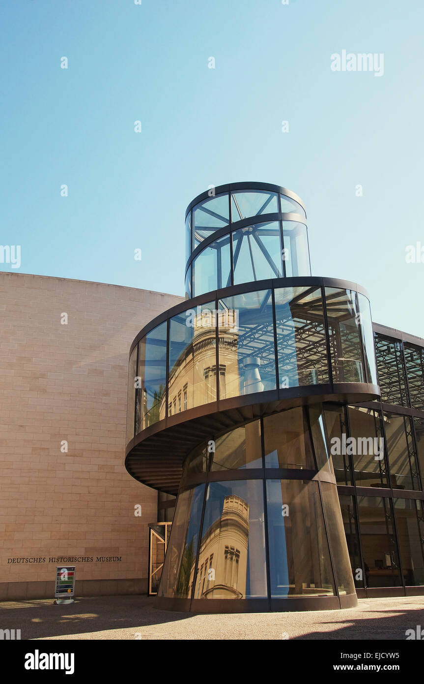 La storia tedesca Museum di Berlino Germania Foto Stock