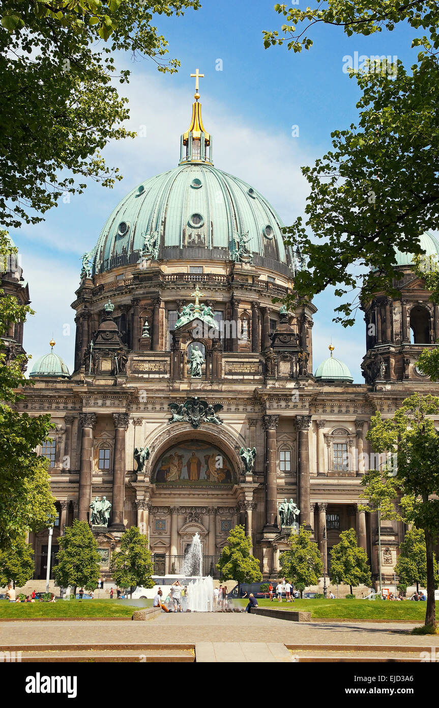 Cattedrale di Berlino Germania Foto Stock