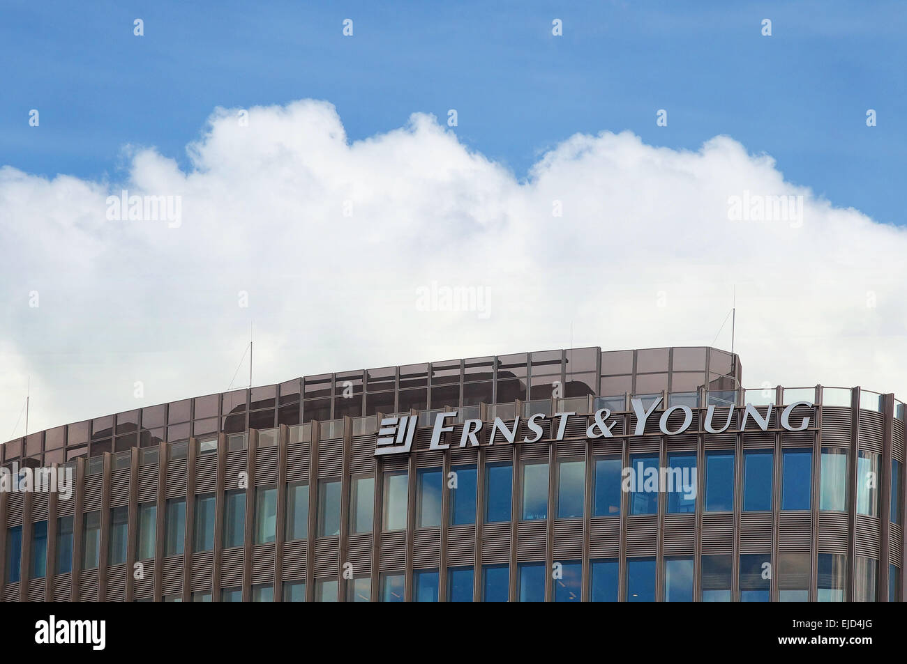 Ernst & Young succursale Berlino Germania Foto Stock