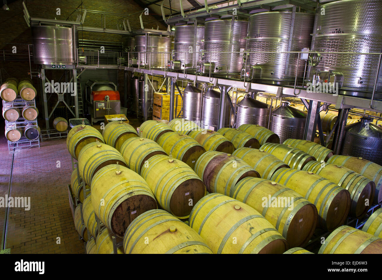 Cantina Saronsberg, Tulbagh, Sud Africa Foto Stock