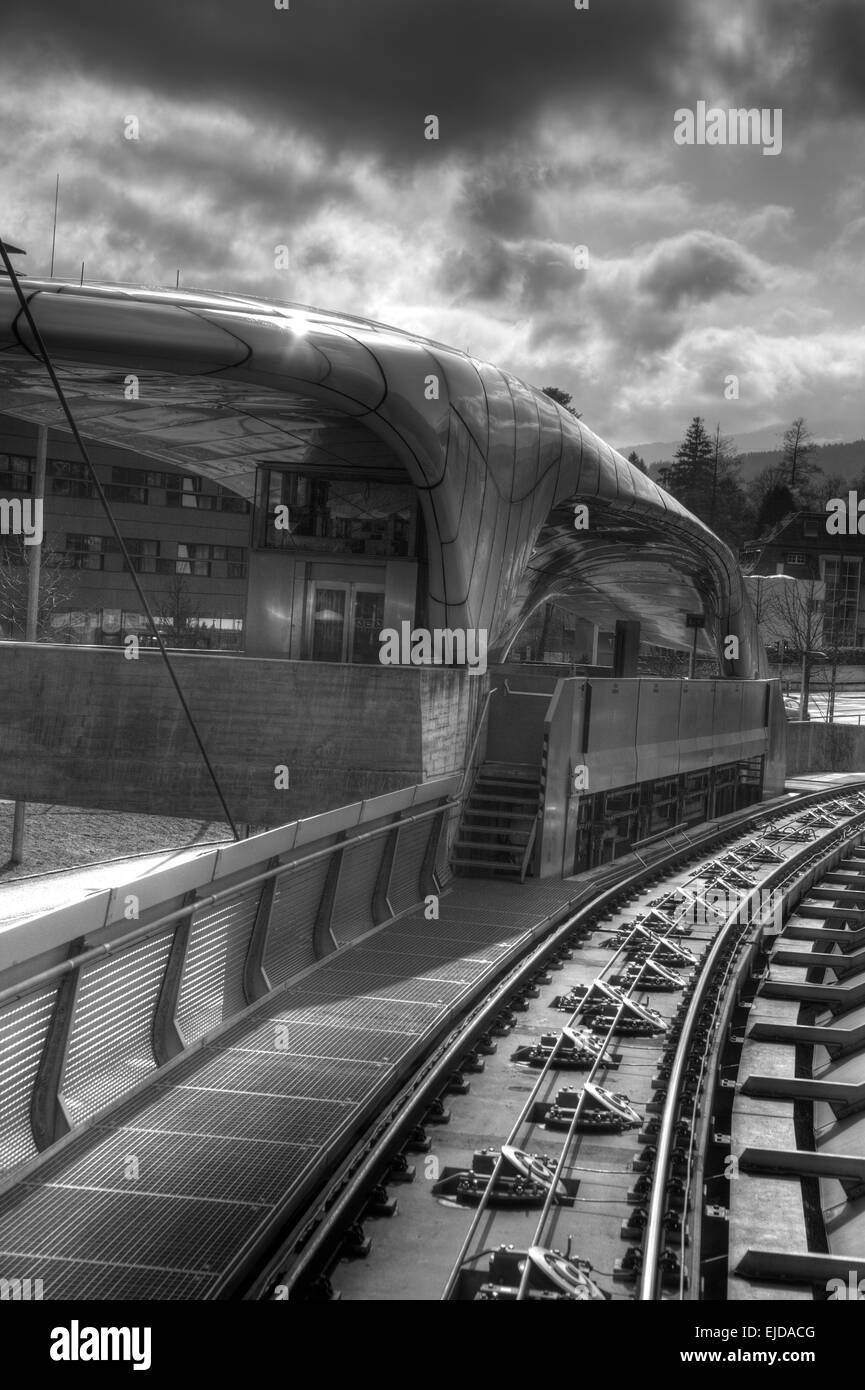 Cavo auto Track Foto Stock