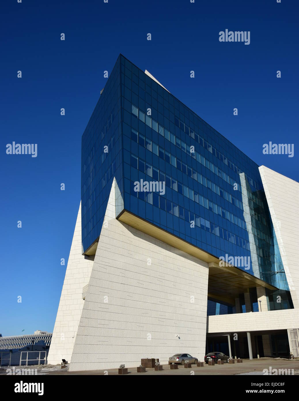 Il nuovo museo di storia kazaka, ad Astana, Kazakistan Foto Stock