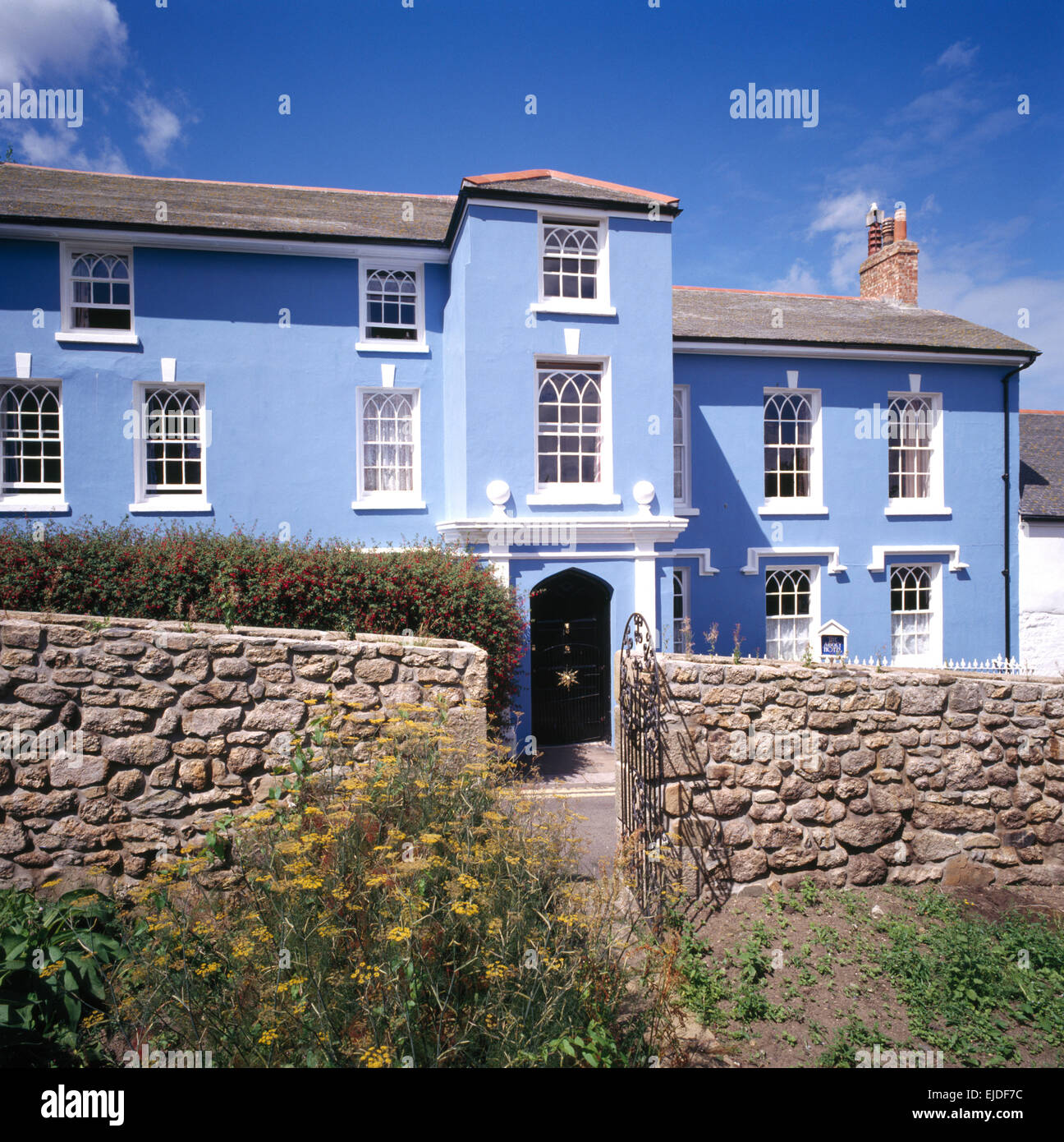 Esterno del Abbey Hotel in Penzance, Cornwall Foto Stock