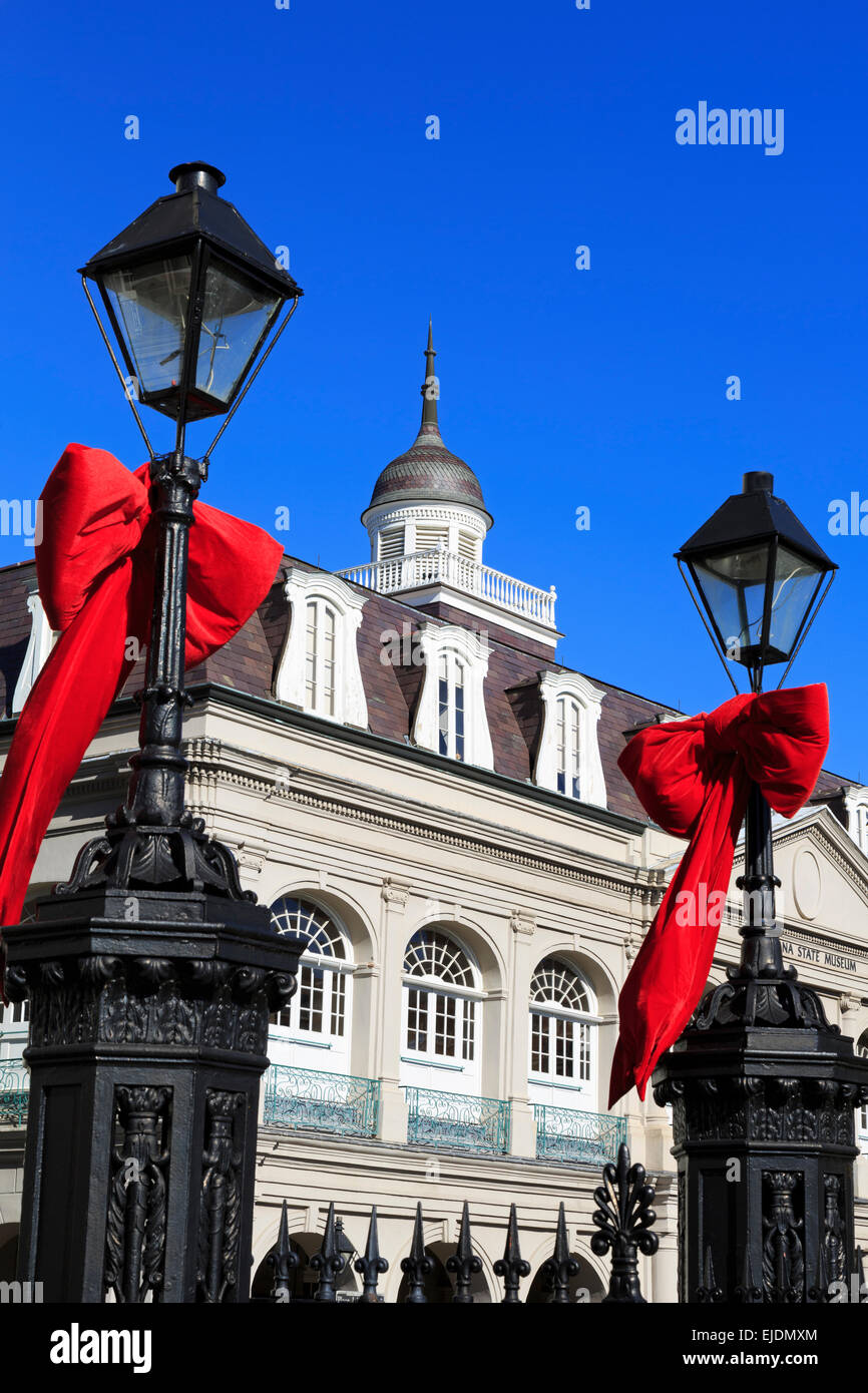 La Louisiana State Museum, Jackson Square, il quartiere francese, New Orleans, Louisiana, Stati Uniti d'America Foto Stock