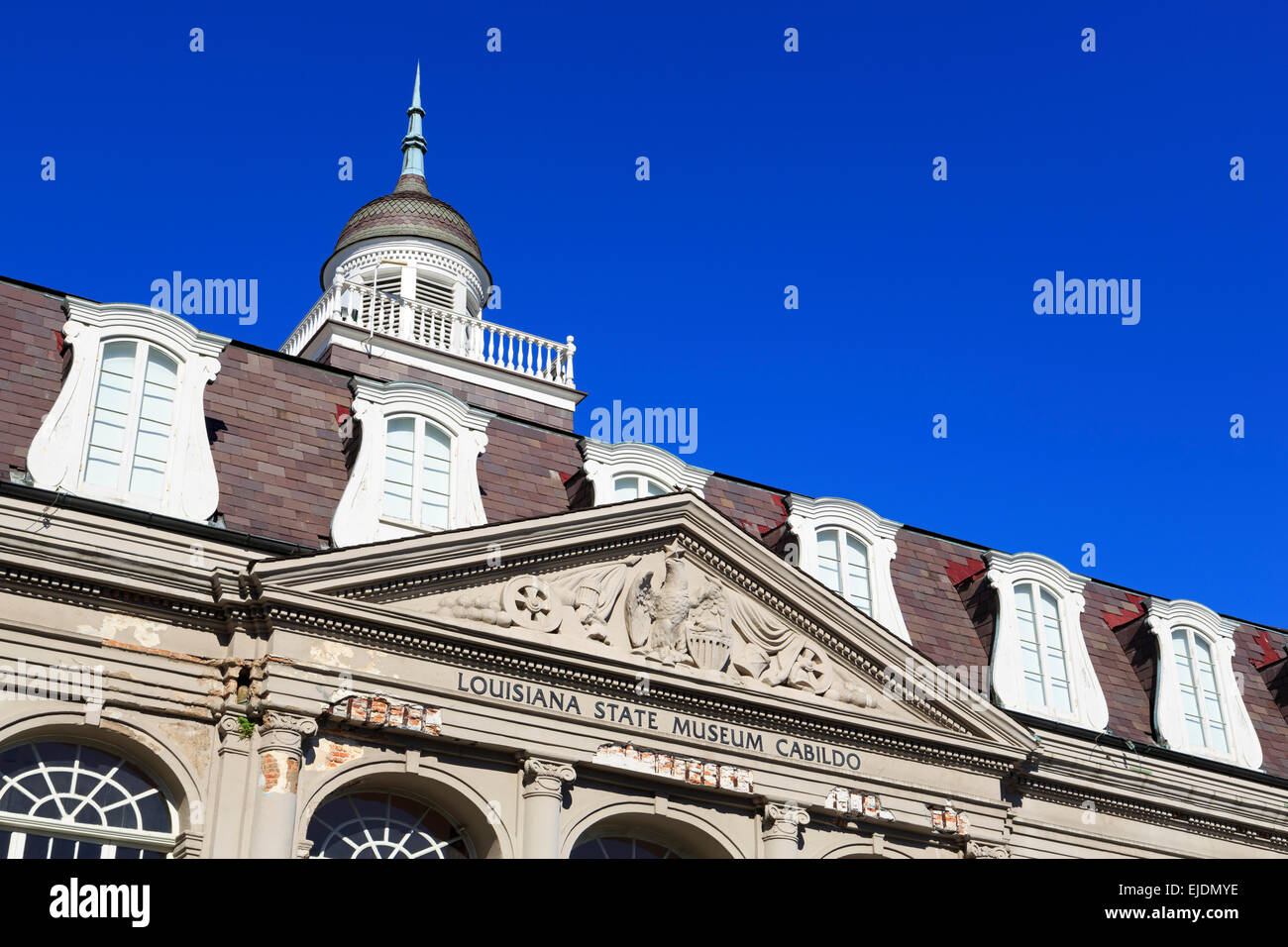 La Louisiana State Museum, Jackson Square, il quartiere francese, New Orleans, Louisiana, Stati Uniti d'America Foto Stock