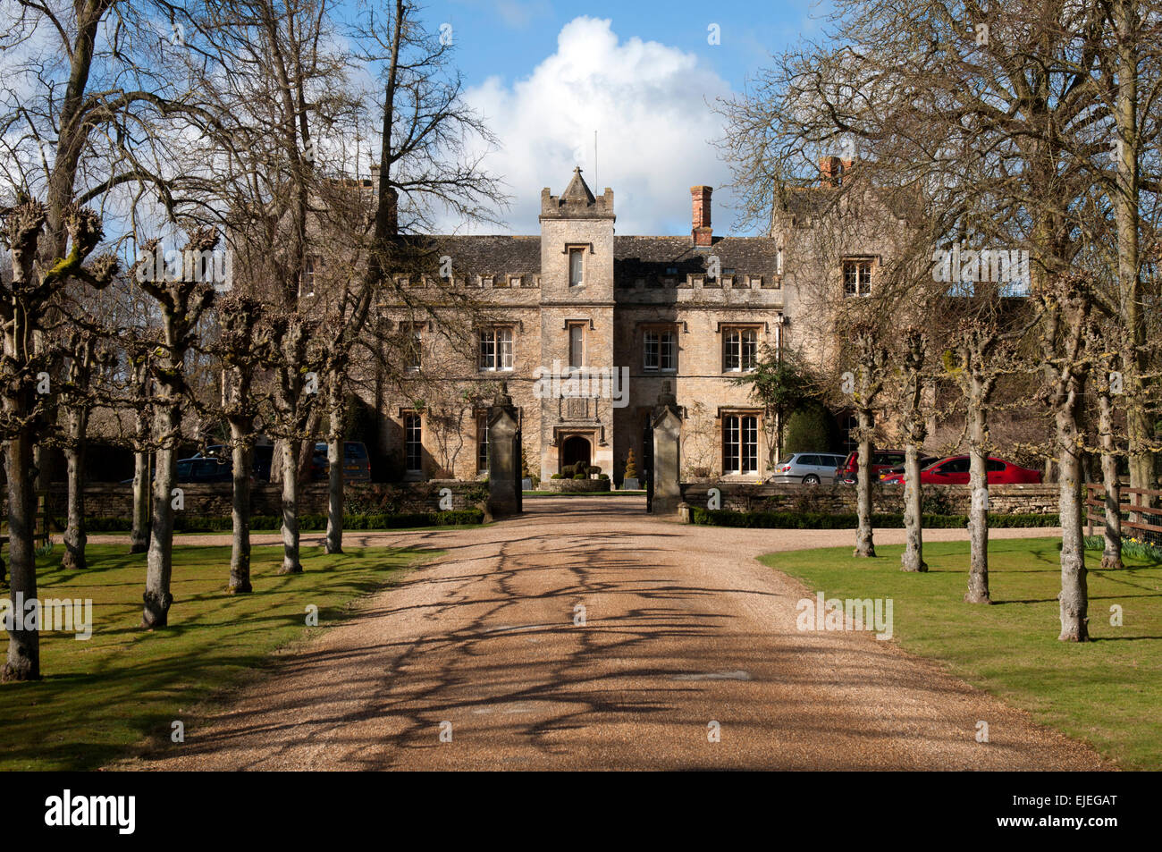 The Manor Hotel, Weston-su-il-verde, Oxfordshire, England, Regno Unito Foto Stock