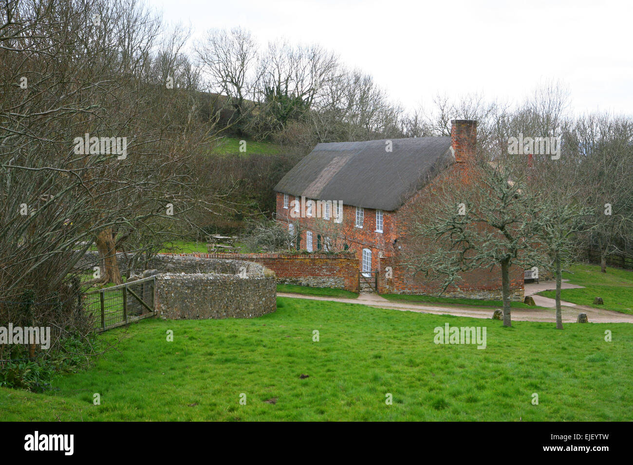 Stanton St Gabriel frazione Dorset vicino a Golden cap Foto Stock