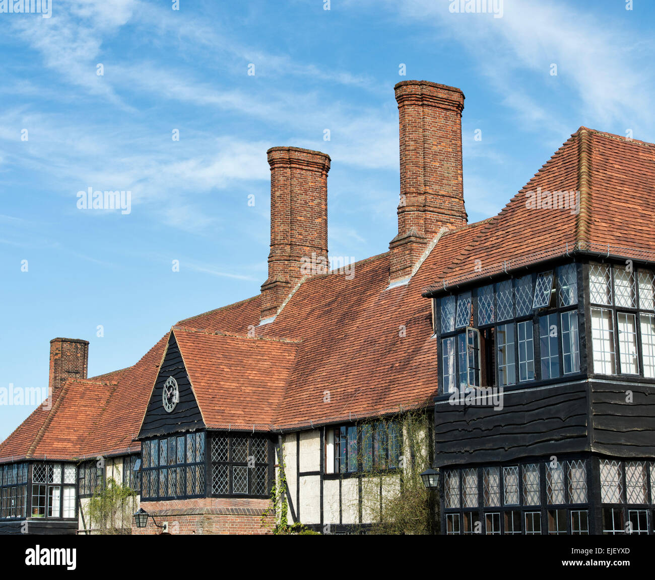 RHS Wisley laboratorio ciminiere. Surrey, Inghilterra Foto Stock