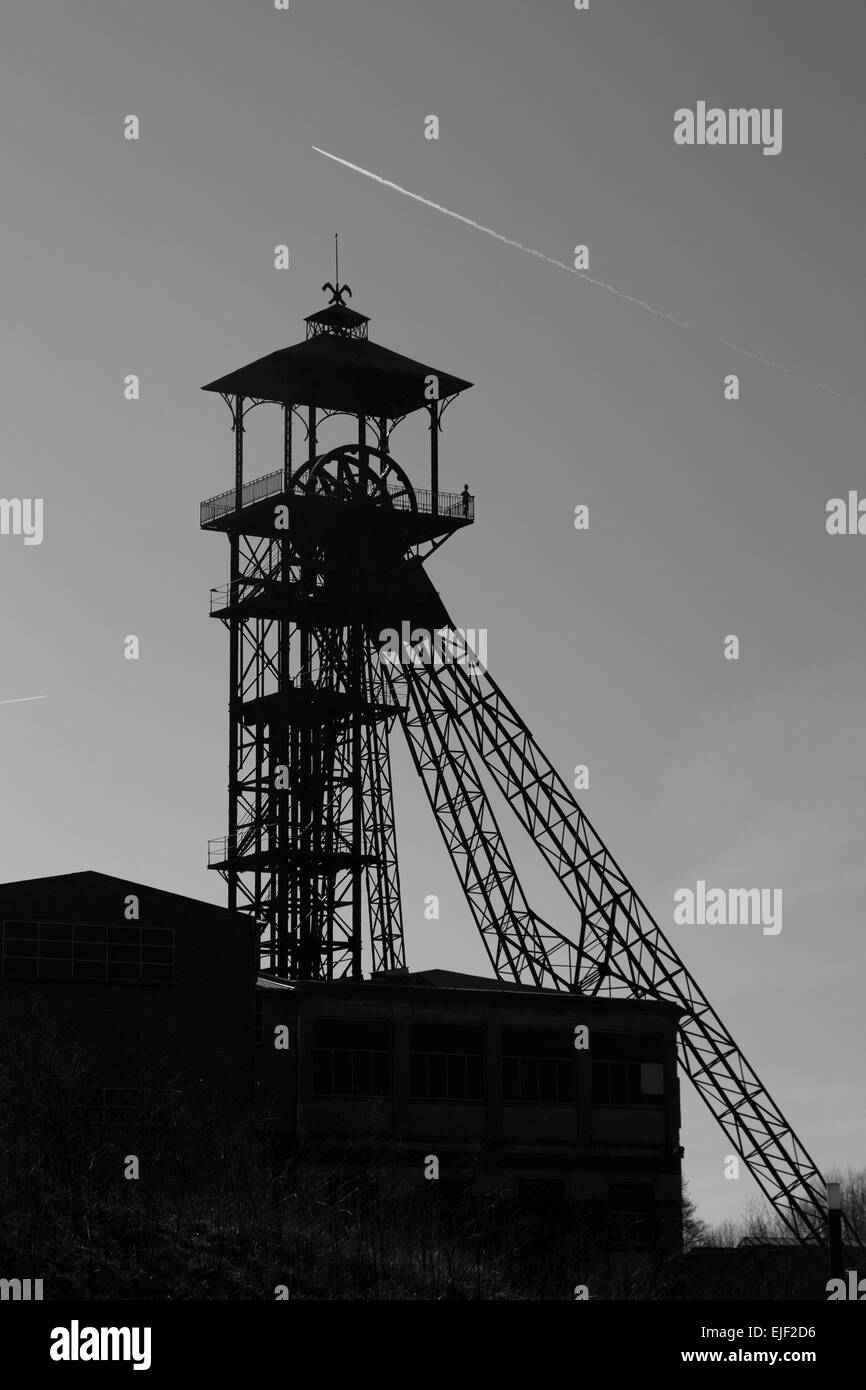 Museo minerario in Francia. Foto Stock