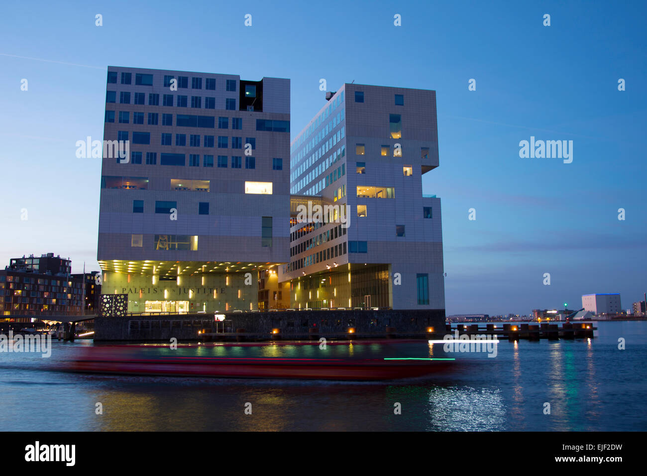 Court house in Amsterdam Foto Stock