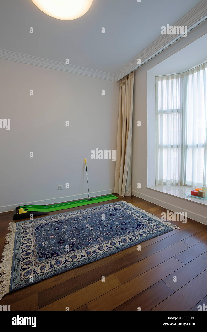 Piscina Campi da golf Foto Stock