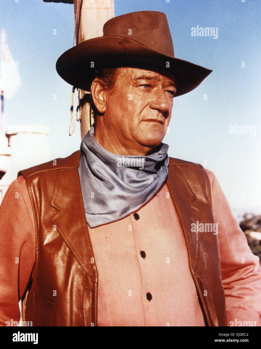 JOHN WAYNE (1907-1979) pellicola US attore famoso per i suoi ruoli in film western, circa 1966 Foto Stock