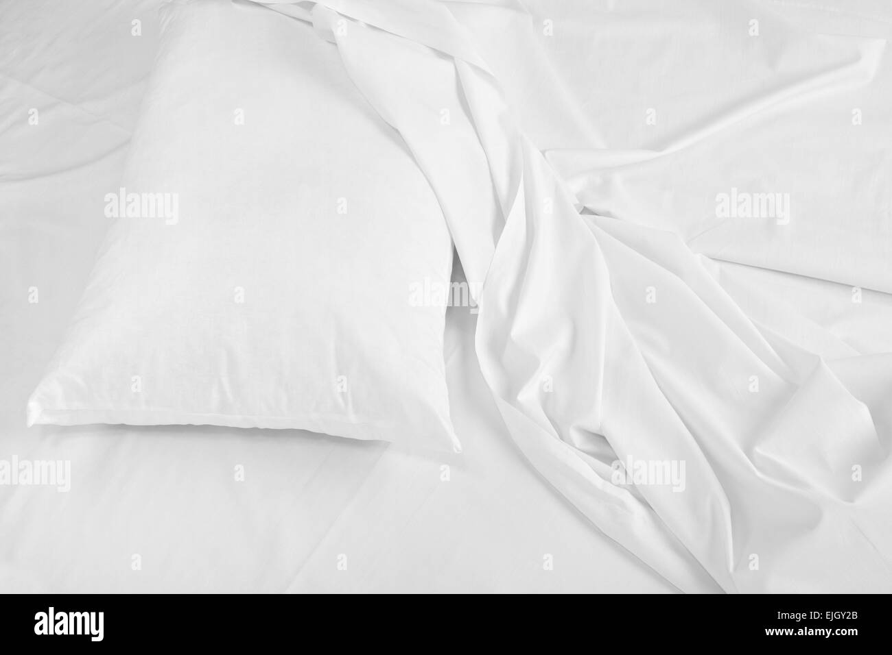 biancheria da letto cuscino Foto Stock biancheria da letto cuscino Foto Stock