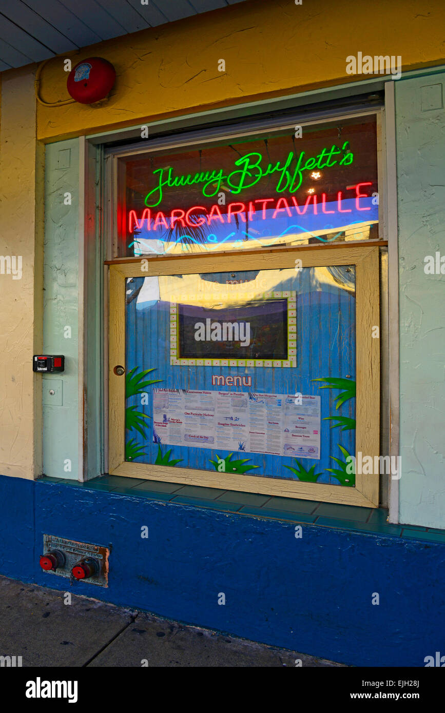 Il centro di Key West Florida FL destinazione per Western Caraibi Crusie da Tampa Foto Stock