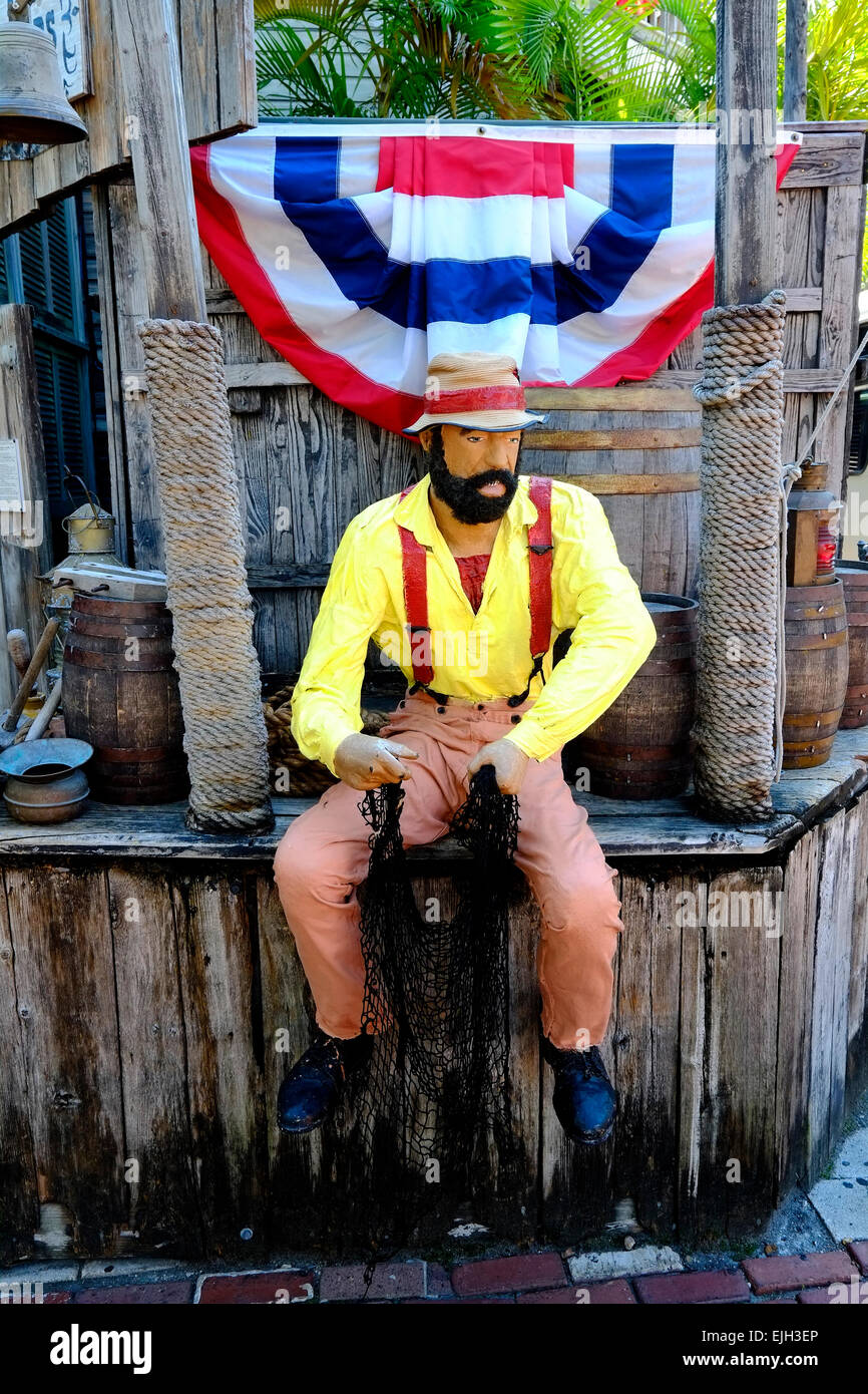 Key West Florida FL destinazione per Western Caraibi Crusie da Tampa Foto Stock