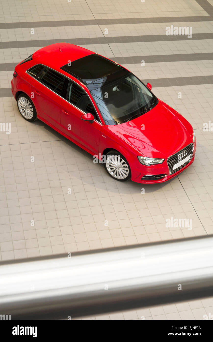 Audi A3 e-tron automobile ibrida Foto Stock