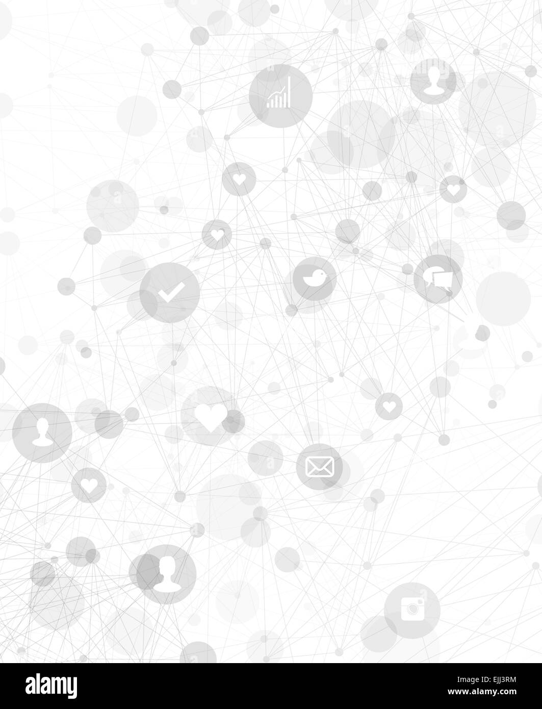 Abstract Background di comunicazioni Foto Stock