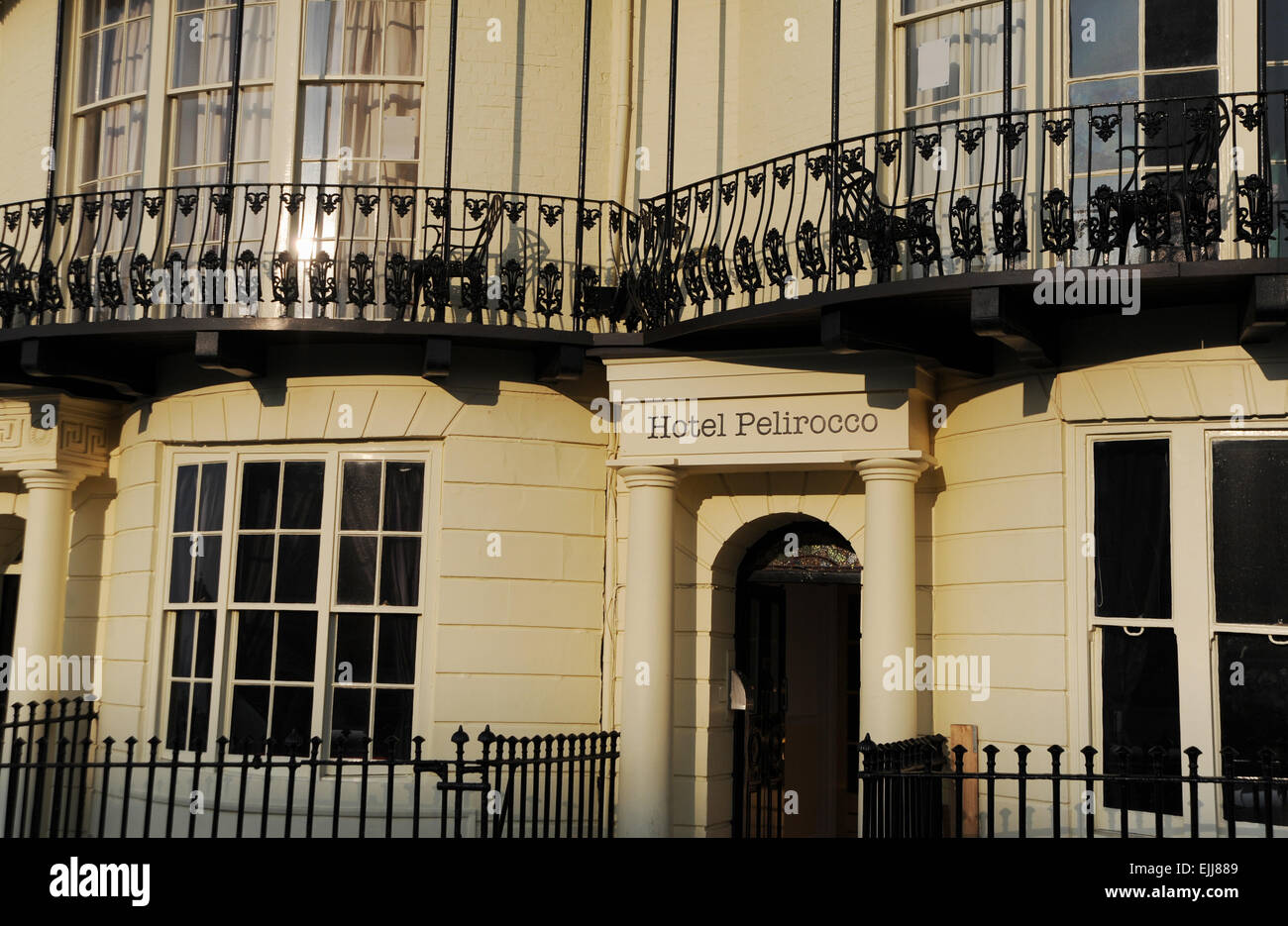Brighton Inghilterra REGNO UNITO - L'Hotel Pelirocco hotel in stile boutique in Regency Square Brighton Foto Stock