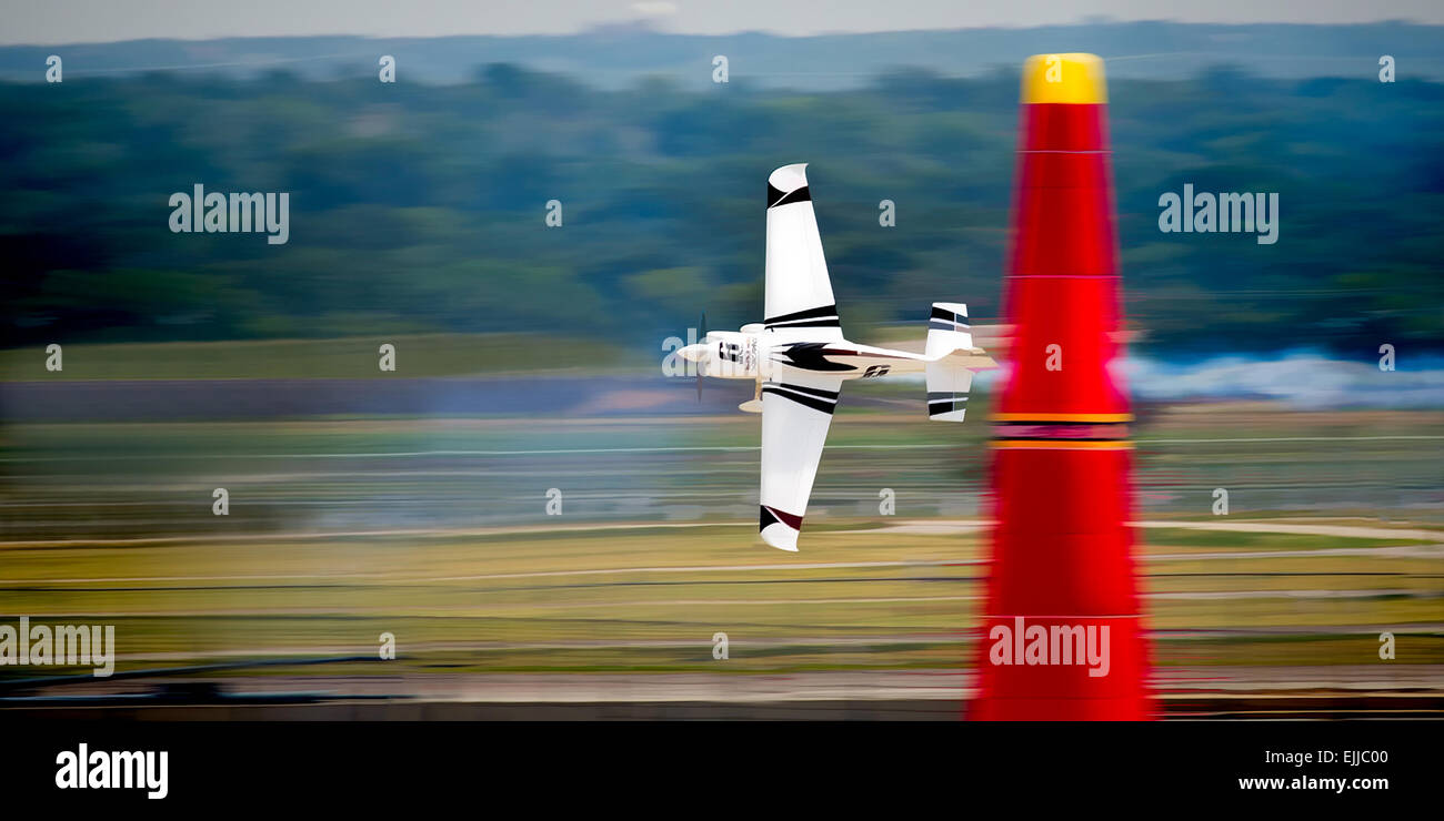 Team 8 Sonka in Redbull Air Race al Texas Motor Speedway Foto Stock