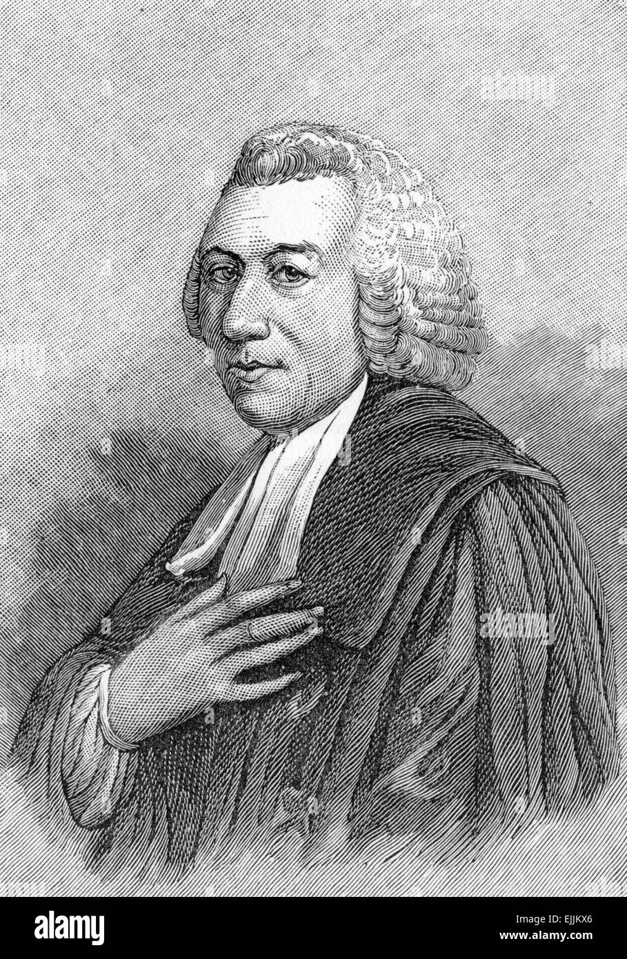Hugh Blair (1718 - 1800) il ministro scozzese di religione, l'autore e il retore, Foto Stock
