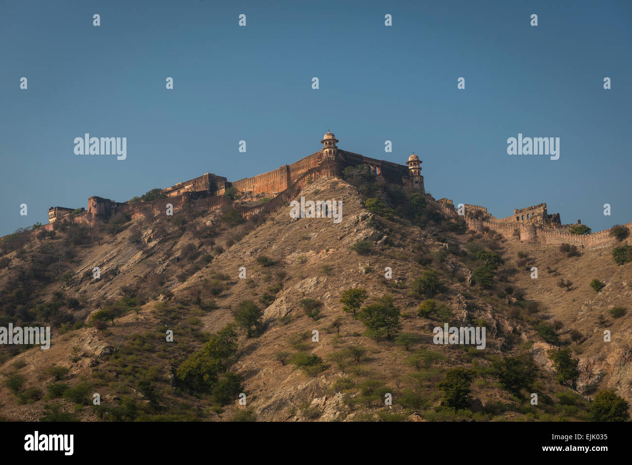 Jaigarh Fort vicino a Jaipur, Rajasthan, India Foto Stock