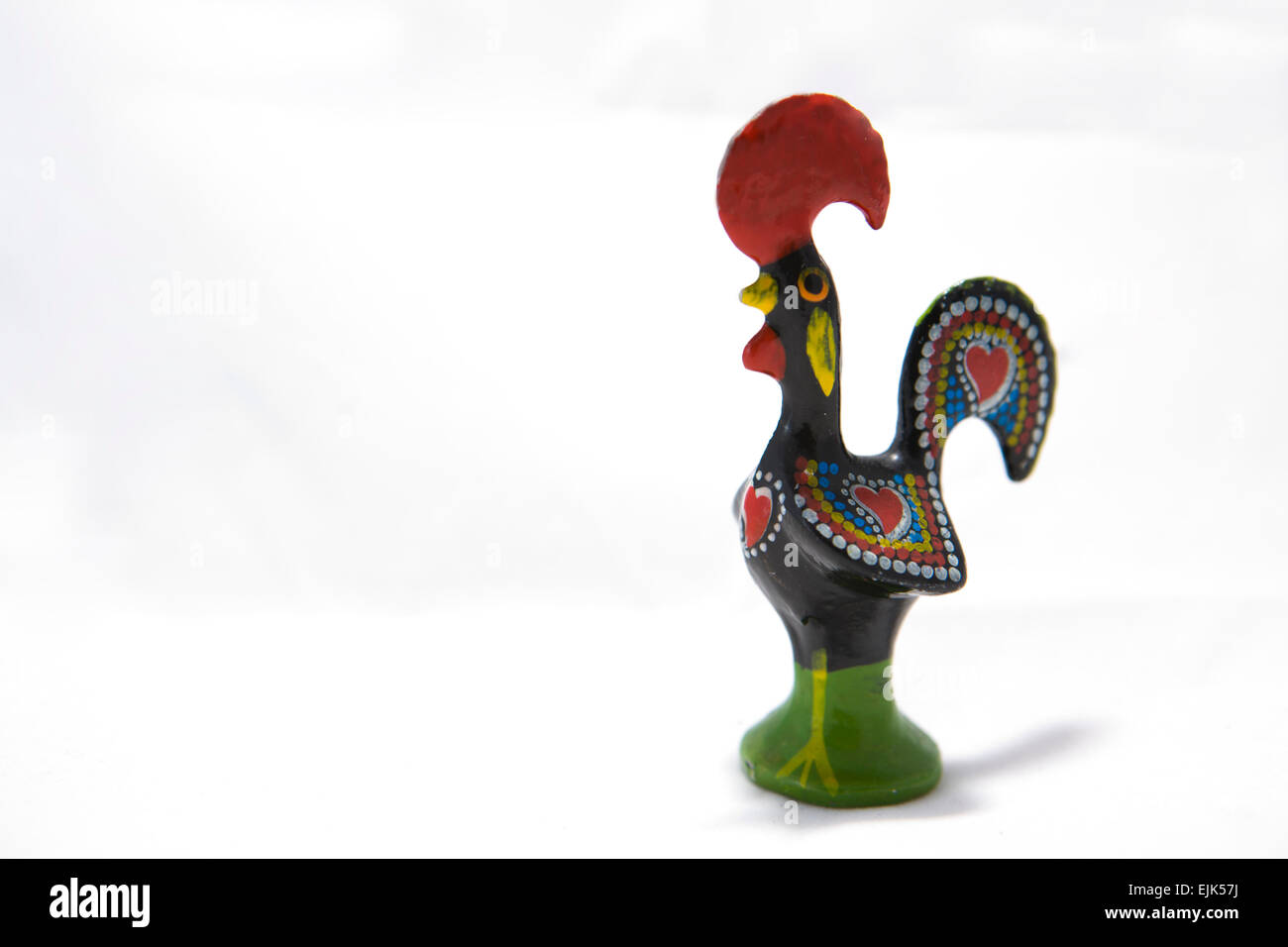 Il Portogallo simbolo del turismo, il gallo di Barcelos (Galo de Barcelos) Foto Stock