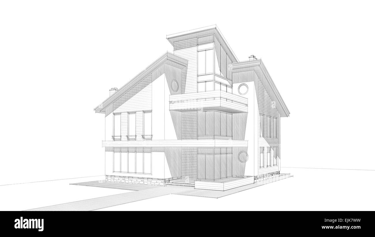 Casa privata Foto Stock