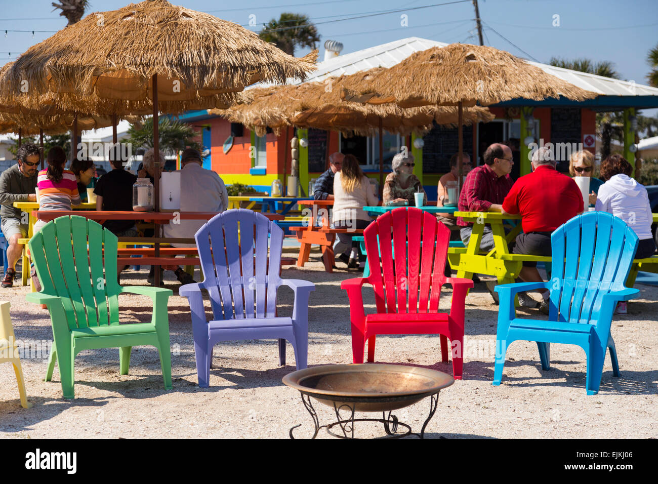 Cene in Ormond Beach, Florida, Stati Uniti d'America Foto Stock