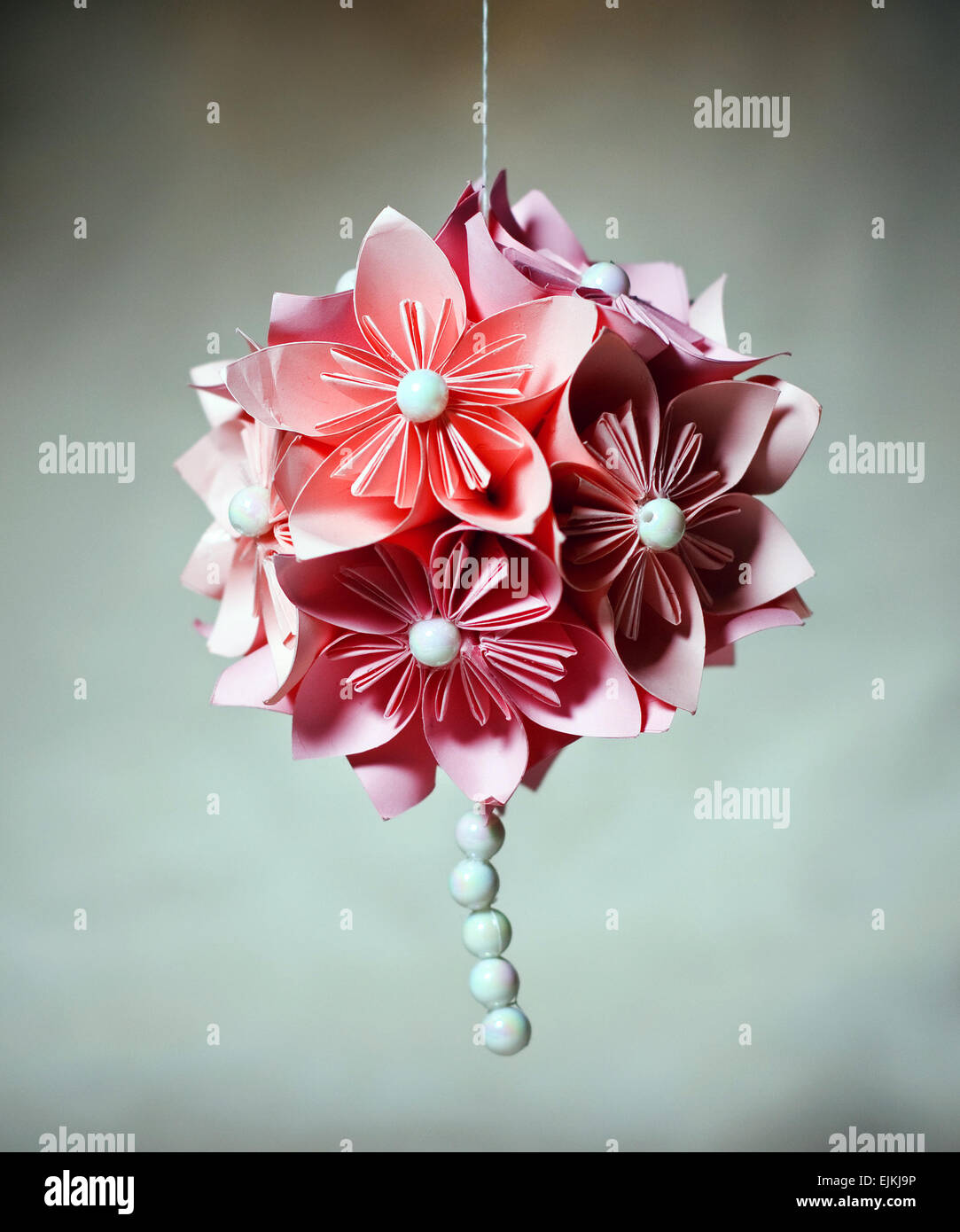 Kusudama Foto Stock