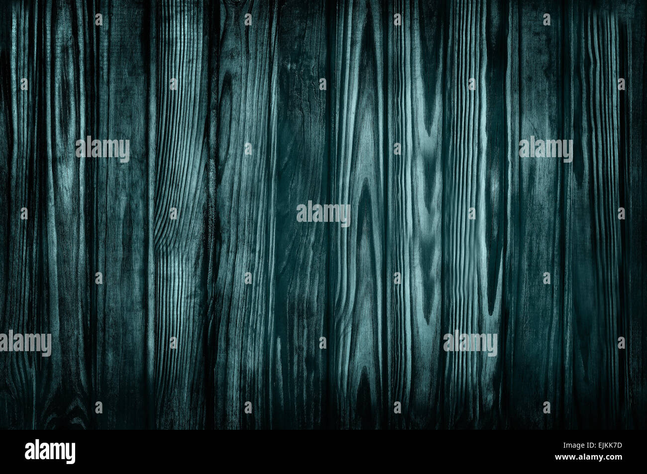 Blu scuro in legno di pino sfondo gotico e superficie texture Foto Stock