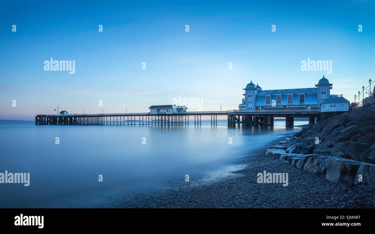 Penarth Pier, Pier dell'anno 2014 Foto Stock