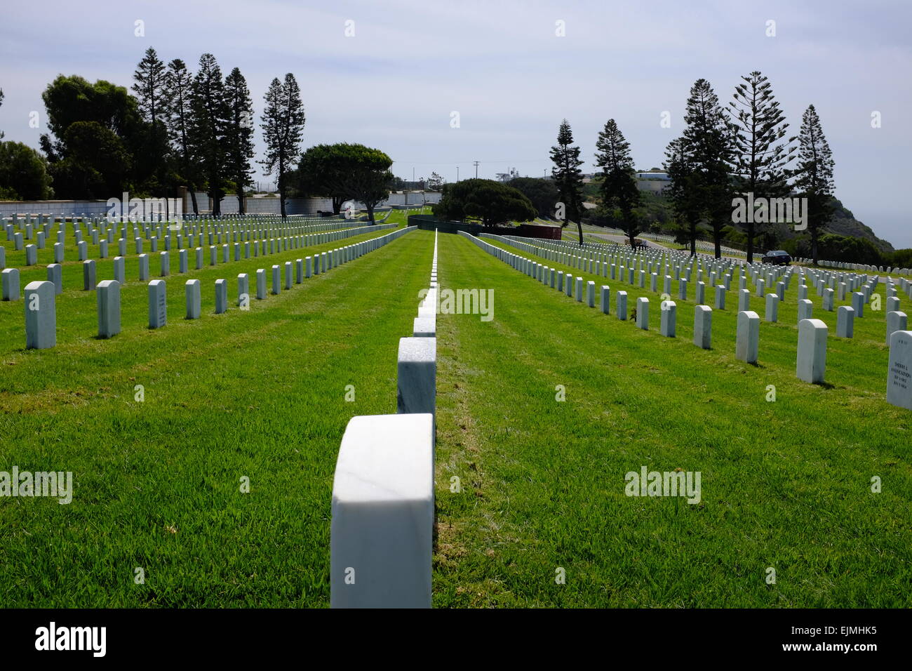 Fort Rosecrans Memorial Park, San Diego Foto Stock