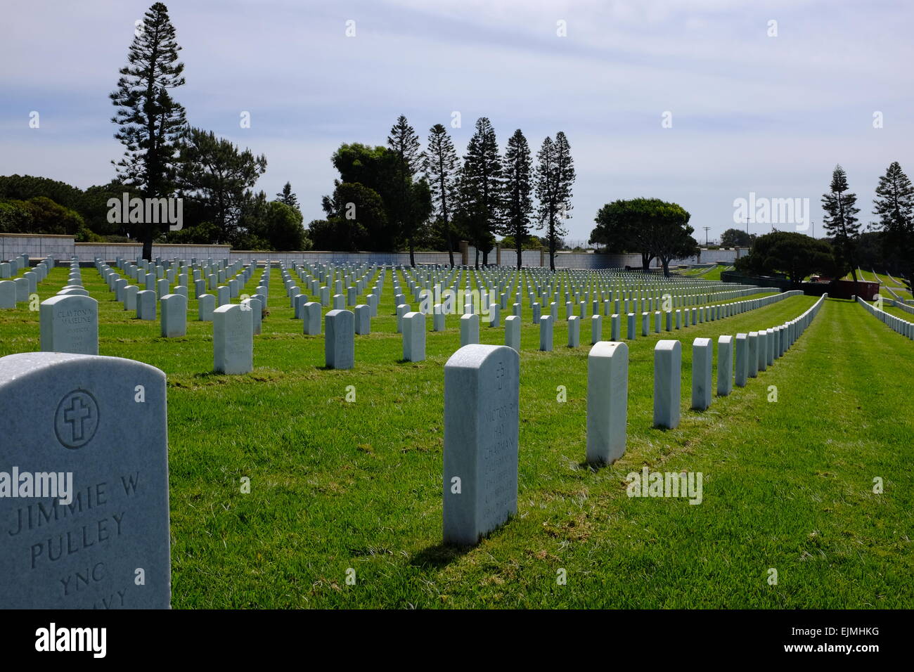 Fort Rosecrans Memorial Park, San Diego Foto Stock